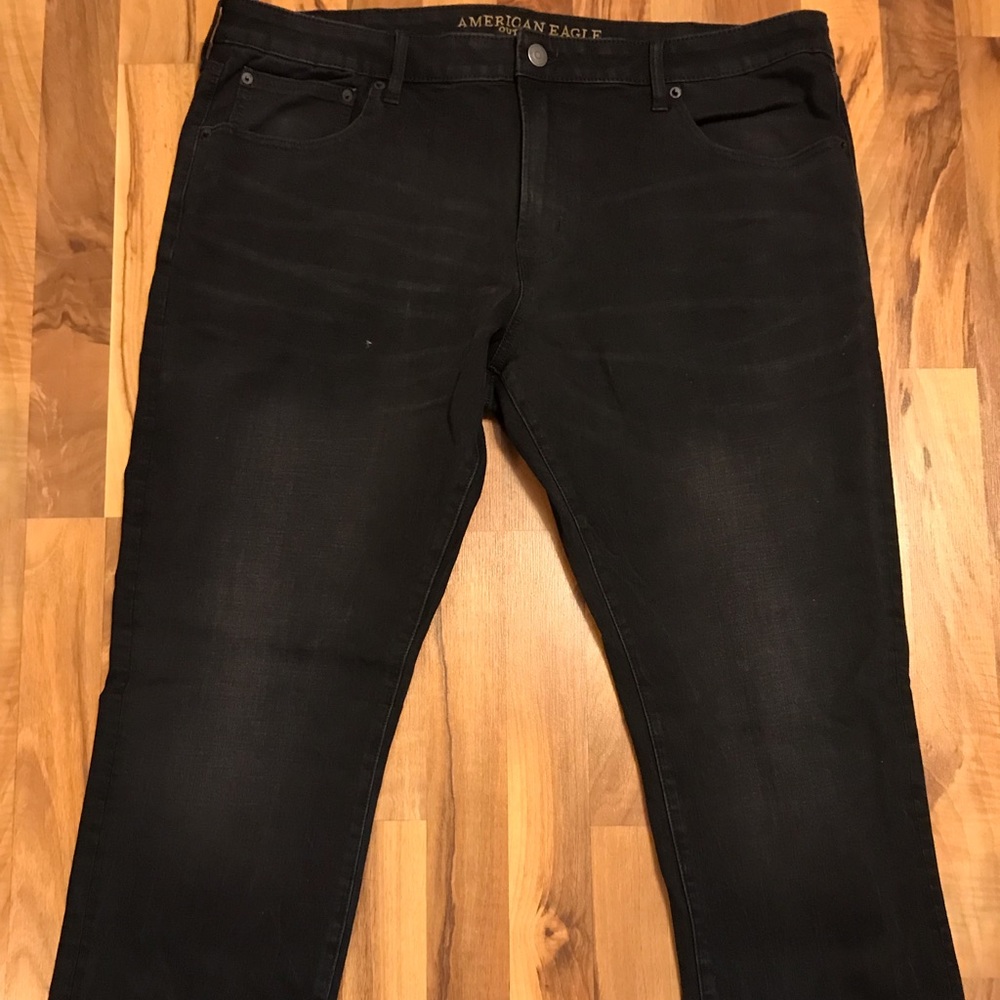 American Eagle Extreme Flex 4 Black Jeans